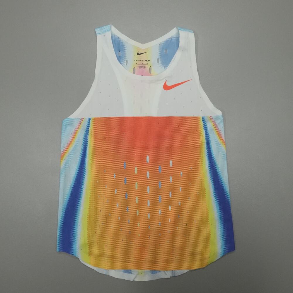 Nike Dri-FIT ADV Pro Elite Graphic Singlet Tank Top Women's Size S Multi FZ6865